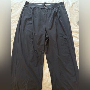 ALO Black Suit Up Trouser (Regular)